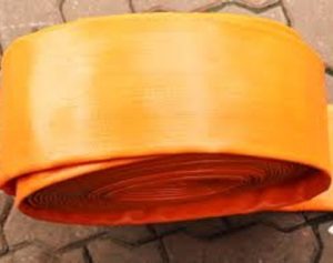 Ống bạt màu cam xả nước áp lực cao hàng việt Nam dày 2mm